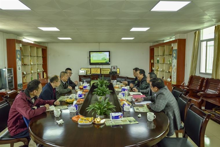 中国林场集团有限公司调研组在信丰调研油茶产业发展工作