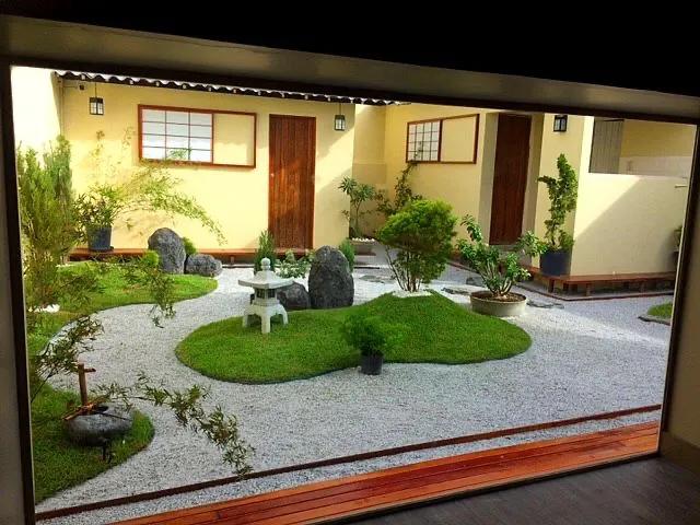 红枫庭院，太美了
