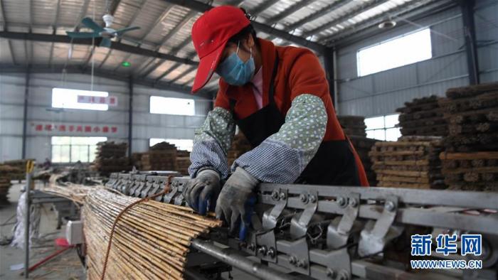 [林业扶贫]广西融安：开发竹木制品拓宽脱贫路