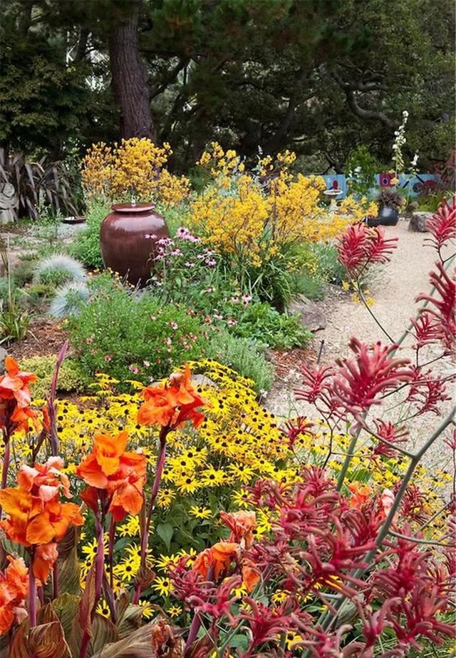 花境设计：庭院 · 花境