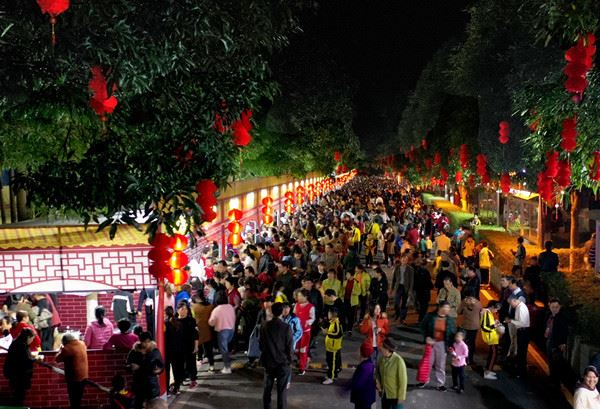 派阳山举办迎新年嘉年华活动