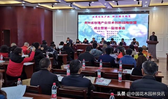 发展玫瑰产业助力精准脱贫 贵州玫瑰产业技术创新战略联盟成立