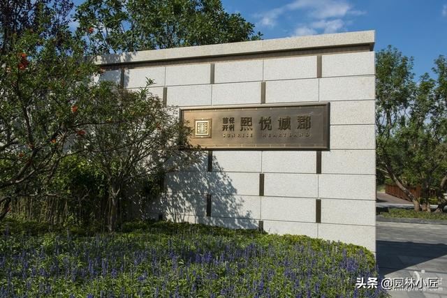建筑大门环境植物景观设计，精彩案例
