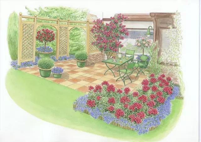 花境设计：36款花境设计平面图欣赏（建议收藏）