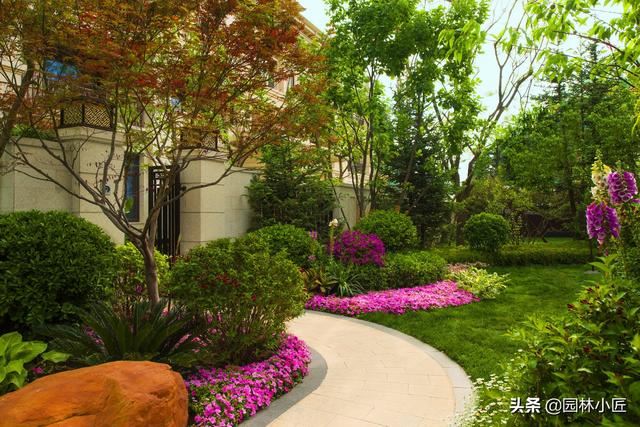 园林景观中，建筑住宅入口景观设计，简直太美了