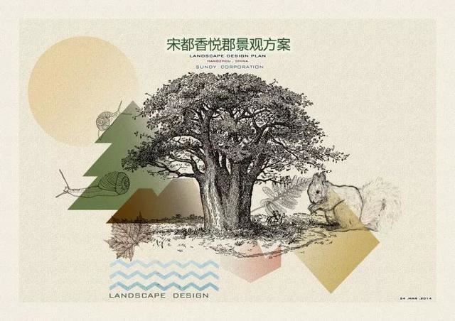 园林设计-这才是一个严谨而完整的景观设计文本！