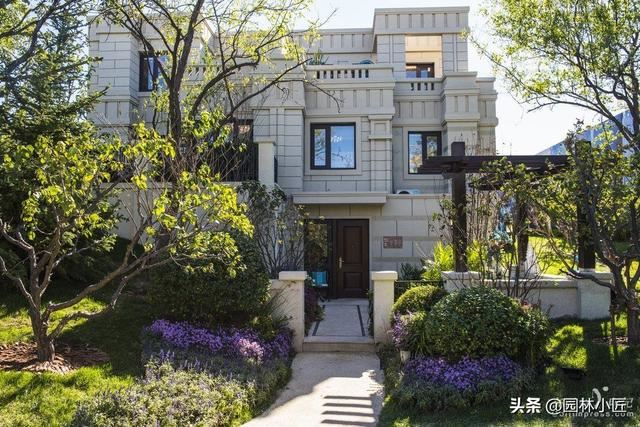 园林景观中，建筑住宅入口景观设计，简直太美了
