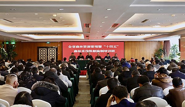 四川省森林资源管理森林采伐限额编制培训班在成都举办
