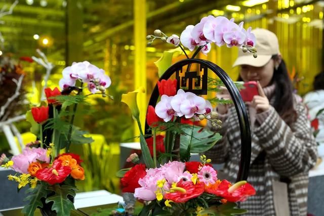 2020年迎春年宵花展在北京花乡花卉嘉年华艺术中心拉开帷幕
