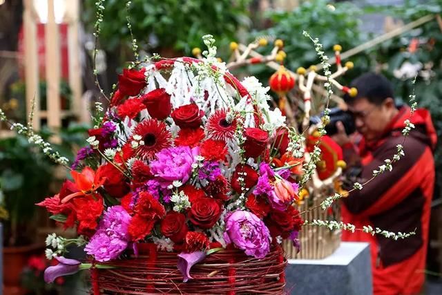 2020年迎春年宵花展在北京花乡花卉嘉年华艺术中心拉开帷幕