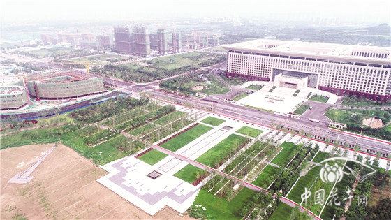 山水相依水绿交融的市政景观 记河北省石家庄市正定新区中心湖项目