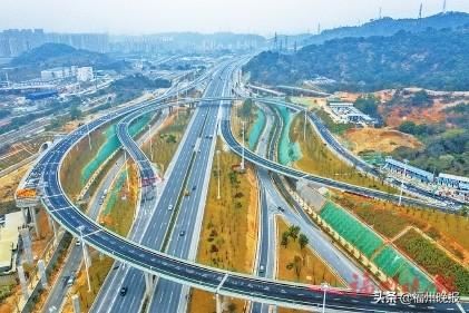 福州“最美园中互通”打造四季美景，绿化提升15万平方米，拟4月完工