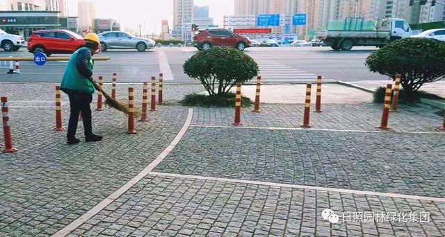 新年倒计时——营造节日好氛围，日照城市绿化不松懈