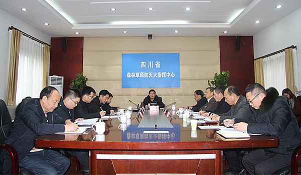 四川省森林草原防灭火工作视频调度会在成都召开