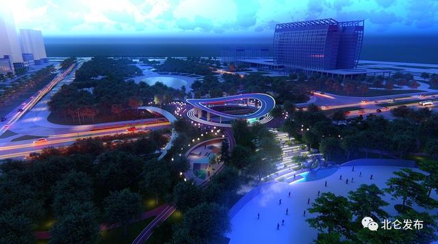 投资1.8亿！北仑长江路上将建造一座人行绿廊天桥