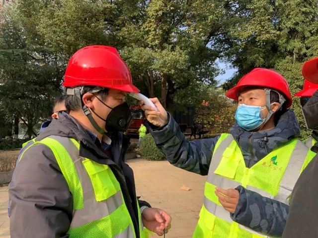 武汉火神山医院，园林工作者火速完成绿化