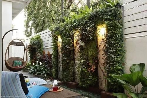 庭院不够“绿”，垂直绿化来帮忙！100款庭院设计分享