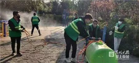 昆明主城区城市道路绿化、公共绿地全面完成消毒杀菌