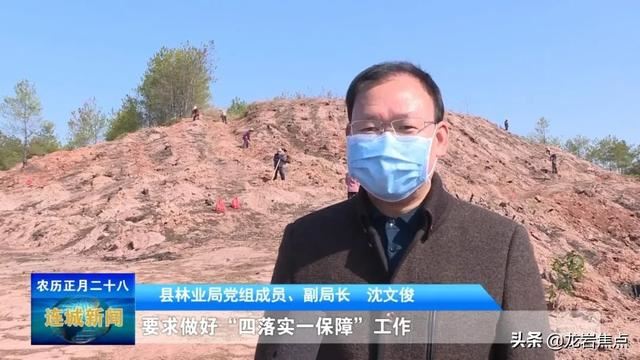 「众志成城 抗击疫情」冠豸山下植树忙 防疫绿化双促进