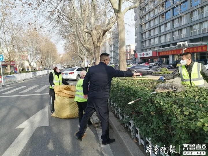 防疫情、保健康！淄川区开展环境卫生大扫除，守牢防疫绿化阵地