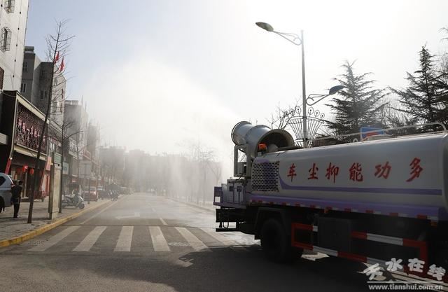 清水县住建局：美化城市环境 提高城市文明程度