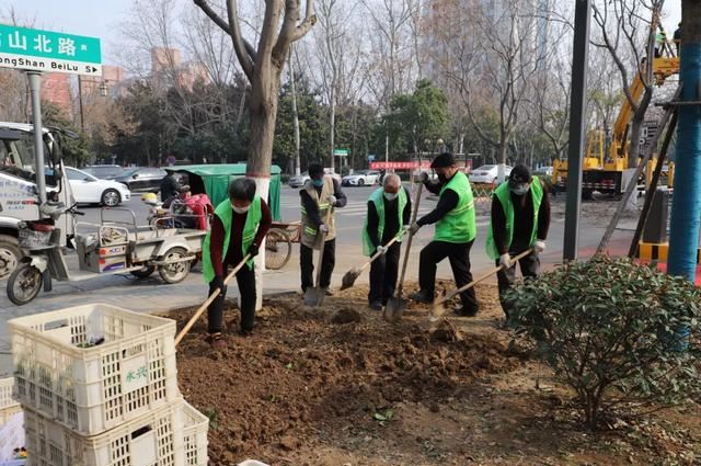 抢抓时机 提标增彩----漯河市园林绿化养护中心全力以赴推进春季绿化养护工作