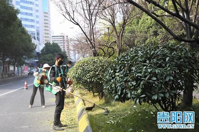 贵阳：疫情防控与城市绿化养护同促进
