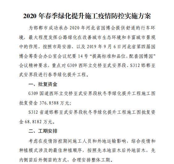 邯郸市复兴区【养护处】助力园博会，打响春季交通绿化第一枪