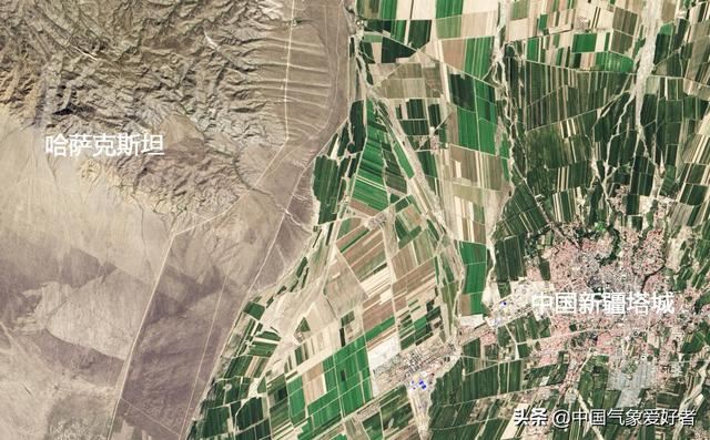 壮观!我国新疆绿化增长惊人,NASA:中国与哈萨克斯坦对比鲜明 壮观!我国新疆绿化增长惊人,NASA:中国与哈萨克斯坦对比鲜明