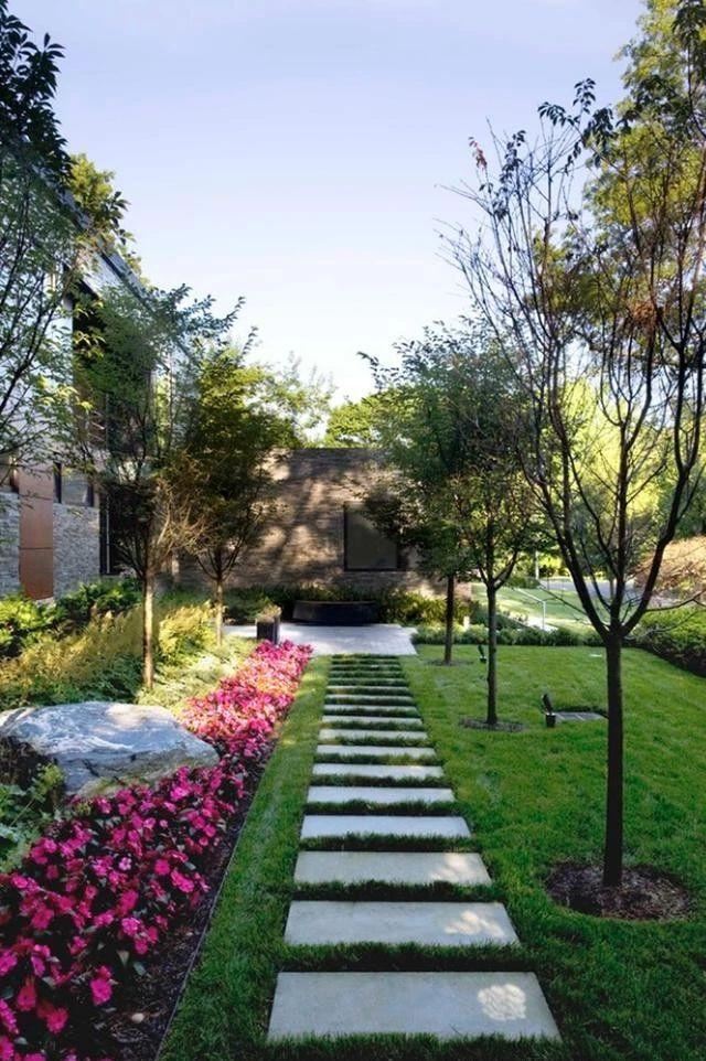 细数庭院景观中的装饰，陶，木，石，钢，瓷多样性景观小品