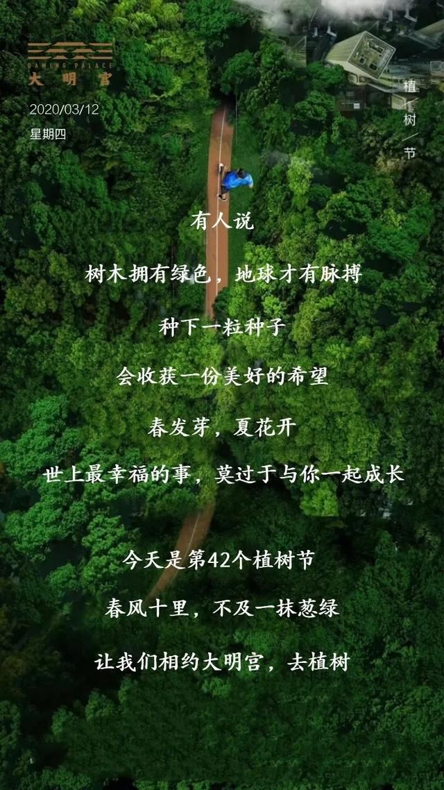 别让地球去流浪，线上云种树，绿色满长安！