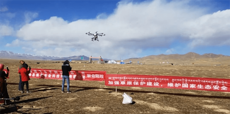 守护祖国绿水青山，无人机在行动