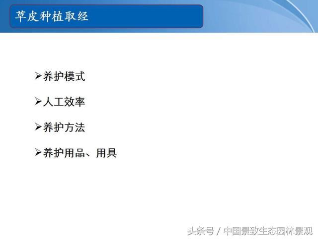 园林绿化景观草皮种植总结篇