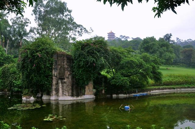 藏在广东景区里的低调景点，雕塑精致绿意盎然，知道的游客却少