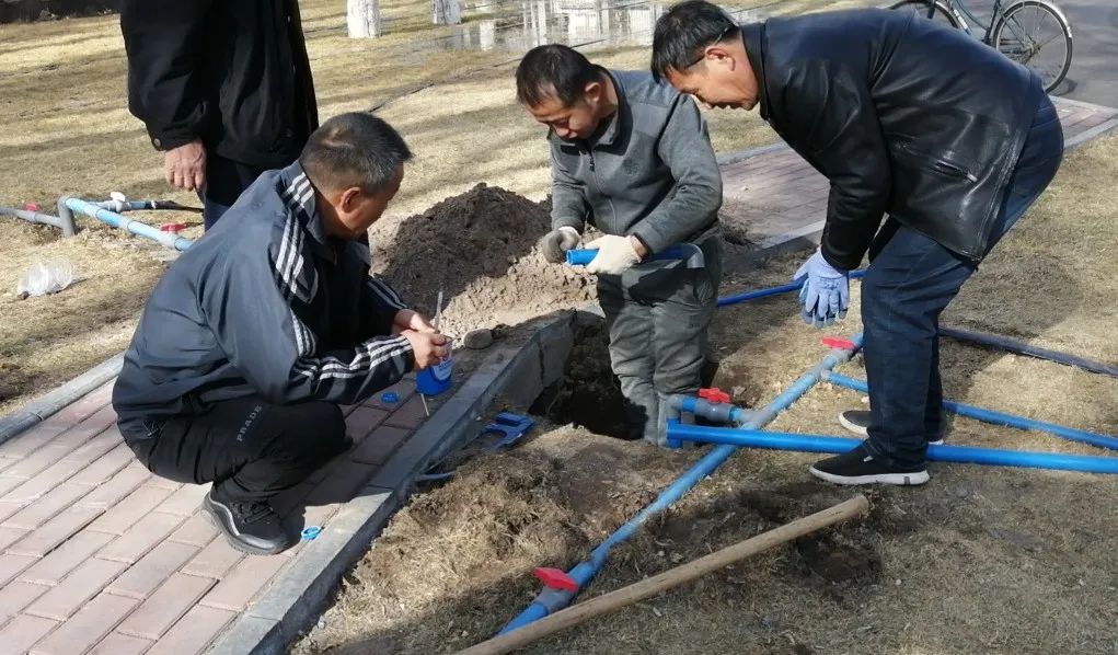 大武口区:不负春季好时光 城区绿化养护忙 大武口区:不负春季好时光 城区绿化养护忙