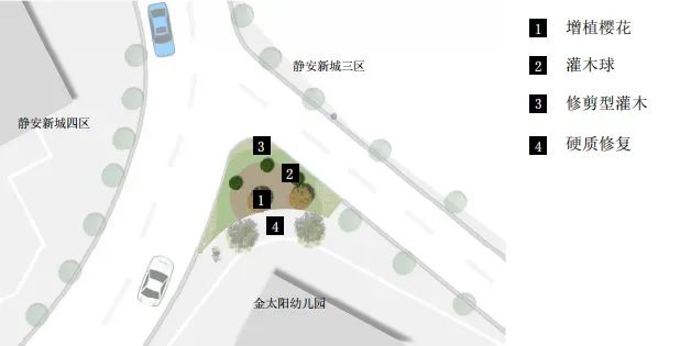 5块绿地，将提升改造！