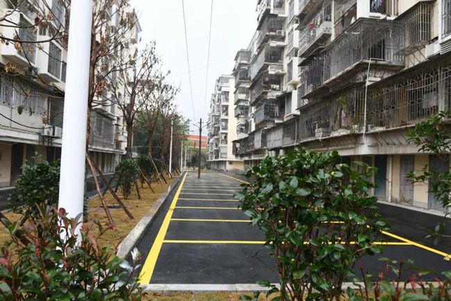 福州高新区这2个老旧小区春节前焕新