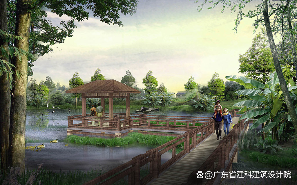 城市生态湿地公园的景观功能