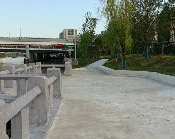 大运河滨水公共空间迎来新进展！大城北一批景观带项目已完工！