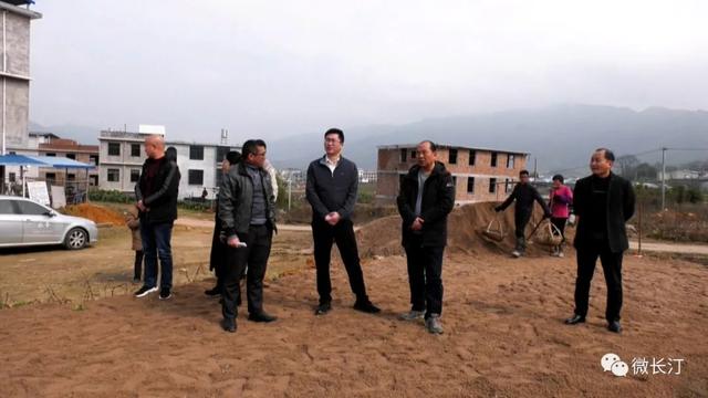 长汀县领导下乡督查林业开门红春季植树造林点