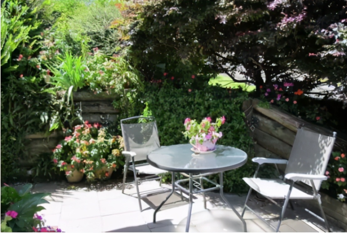 四季如歌一院子，花开花谢一辈子