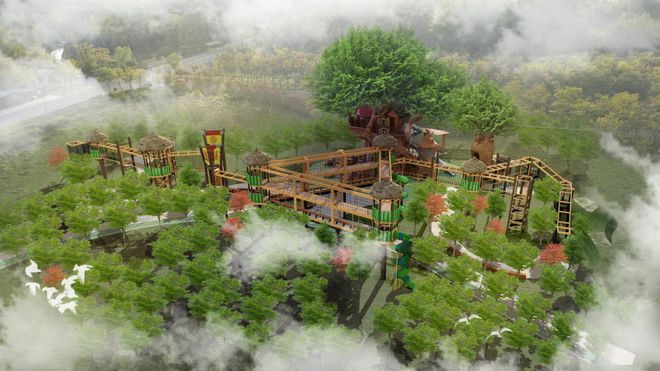 儿时的梦中乡，心灵的休憩地——江苏宿迁三台山儿童探险乐园