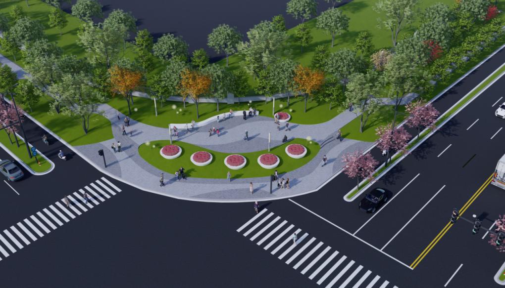 环城东路（东方美谷大道~大叶公路）景观提升工程施工公告