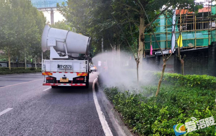260余名园林绿化工全力以赴抗旱保苗