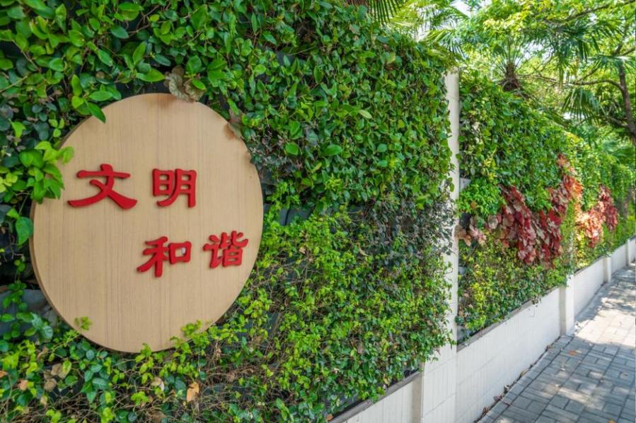 平添浪漫！这些马路上的立体绿化你发现了吗？