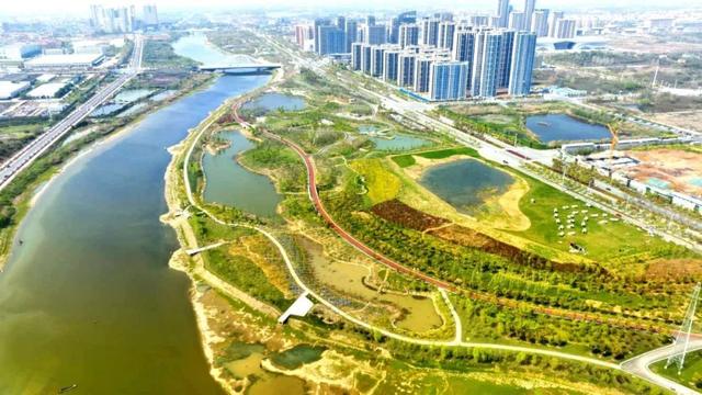 黄冈市三台河绿化景观工程交付使用