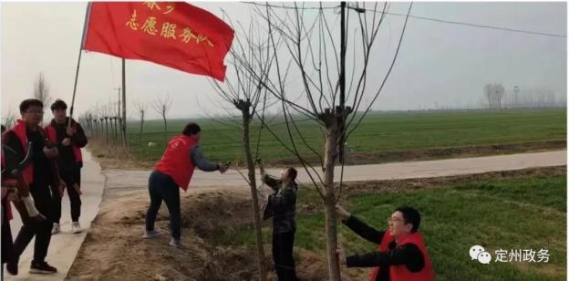 草长莺飞季 绿化正当时
