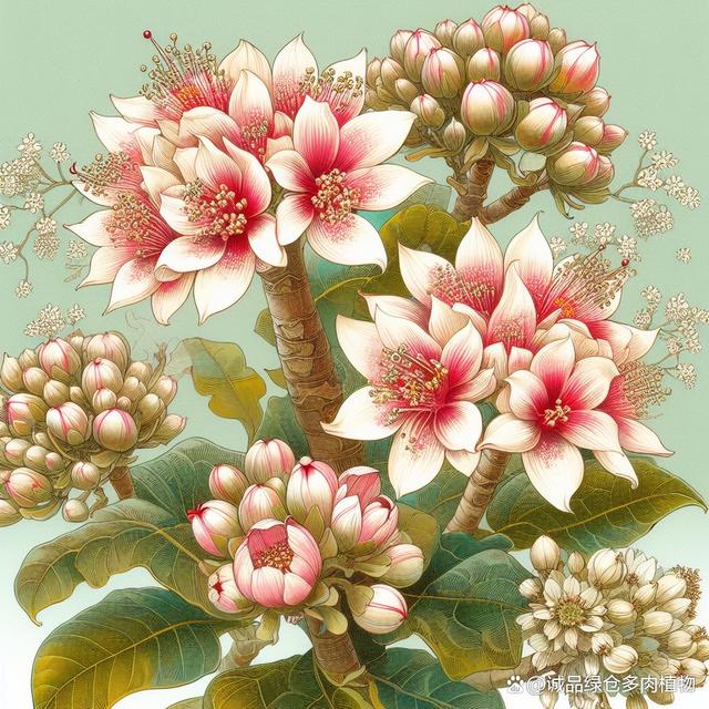 香龙血树开花的奇迹：一朵花背后的科学与文化