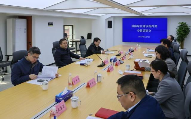 钟晓咏调研河长制林长制及道路绿化建设工作