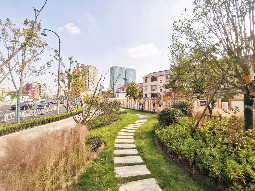 赞！长宁这三座地铁站周边的绿化景观焕新颜